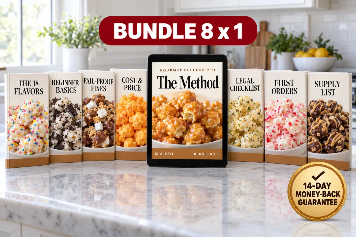 Gourmet Popcorn Pro: the 8-in-1 bundle